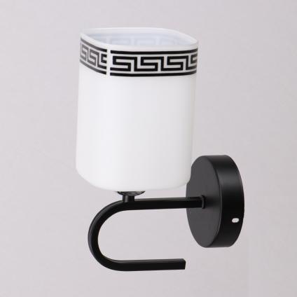 Бра 2483/1W CH+BK хром+черный 1х40W Е27, KQH18